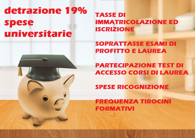 detrazione spese universitarie