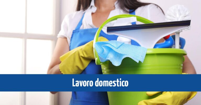 lavoro domestico stangata