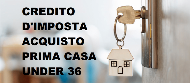 prima casa under 36