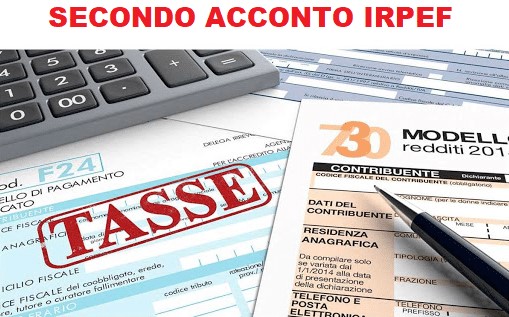 Secondo acconto Irpef 2024