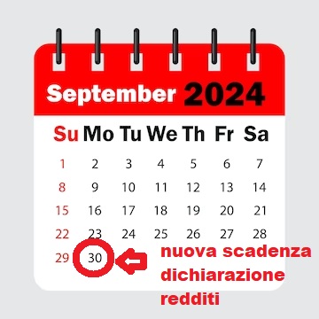 Nuova scadenza Modello 730 2024