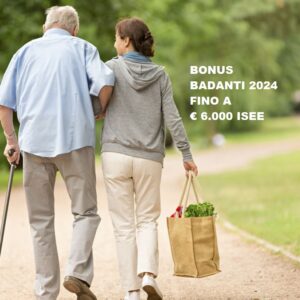 Bonus badanti 2024 anziani