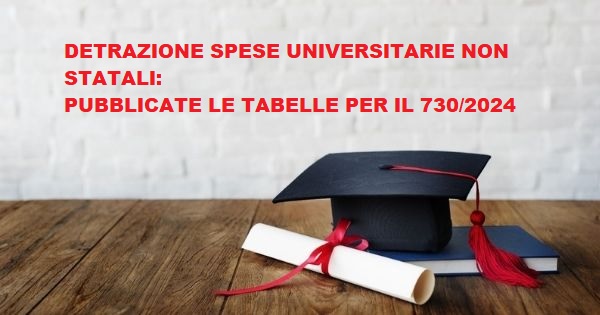 Detrazione università non statali 2023